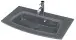 Badezimmer-Set >Stockholm< in Oxid Stone - 80x200x49 (BxHxT)