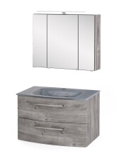 Badezimmer-Set >Stockholm< in Eiche-Ribbeck -...