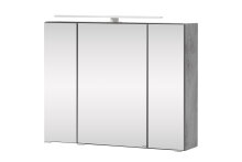 Badezimmer-Set >Stockholm< in Oxid Stone - 80x200x49 (BxHxT)