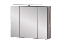Badezimmer-Set >Stockholm< in Eiche-Ribbeck - 80x200x49 (BxHxT)