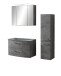 Badezimmer-Set >Stockholm< in Oxid Stone - 80x200x49 (BxHxT)