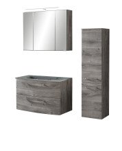 Badezimmer-Set >Stockholm< in Eiche-Ribbeck -...