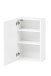 Hängeschrank >Kopenhagen< in Matt Weiß - 40x64x20cm (BxHxT)
