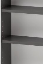 Hängeschrank >Kopenhagen< in Matt Grau - 40x64x20cm (BxHxT)
