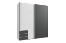 Schwebetürenschrank >Eugenio< in  - 180x198x64cm (BxHxT)