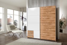 Schwebetürenschrank >Eugenio< in  - 180x198x64cm (BxHxT)