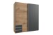 Schwebetürenschrank >Eugenio< in  - 180x198x64cm (BxHxT)