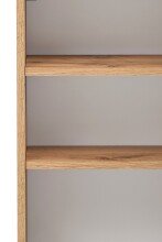 Hängeschrank >Kopenhagen< in Matt Weiß - 40x64x20cm (BxHxT)