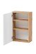 Hängeschrank >Kopenhagen< in Matt Weiß - 40x64x20cm (BxHxT)