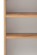 Hängeschrank >Kopenhagen< in Matt Grau - 40x64x20cm (BxHxT)