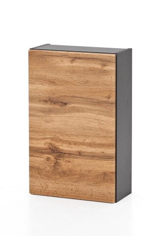 Hängeschrank >Kopenhagen< in Wotaneiche - 40x64x20cm (BxHxT)