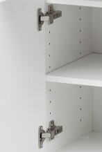 Unterschrank >Kopenhagen< in Matt Weiß - 40x79x35cm (BxHxT)