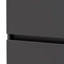 Unterschrank >Kopenhagen< in Matt Grau - 40x79x35cm (BxHxT)