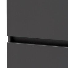 Unterschrank >Kopenhagen< in Matt Grau - 40x79x35cm (BxHxT)