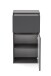 Unterschrank >Kopenhagen< in Matt Grau - 40x79x35cm (BxHxT)