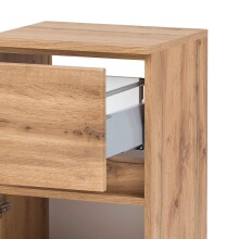 Unterschrank >Kopenhagen< in Wotaneiche - 40x79x35cm (BxHxT)
