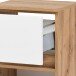 Unterschrank >Kopenhagen< in Matt Weiß - 40x79x35cm (BxHxT)