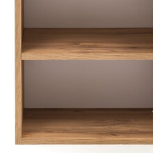 Unterschrank >Kopenhagen< in Matt Grau - 40x79x35cm (BxHxT)