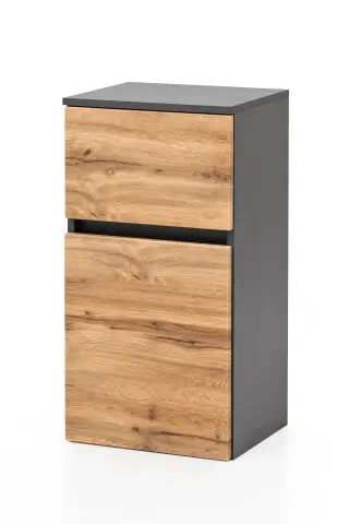 Unterschrank >Kopenhagen< in Wotaneiche - 40x79x35cm (BxHxT)