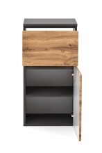 Unterschrank >Kopenhagen< in Wotaneiche - 40x79x35cm (BxHxT)