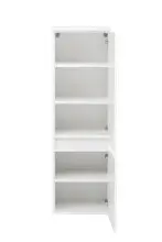 Midischrank >Kopenhagen< in Matt Weiß -...