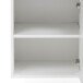 Midischrank >Kopenhagen< in Matt Weiß - 40x130x35cm (BxHxT)