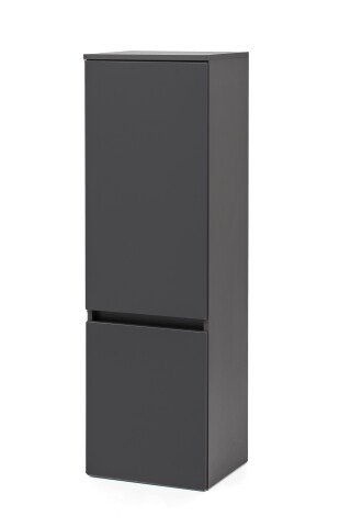Midischrank >Kopenhagen< in Matt Grau - 40x130x35cm (BxHxT)