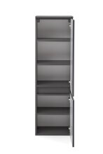 Midischrank >Kopenhagen< in Matt Grau - 40x130x35cm (BxHxT)