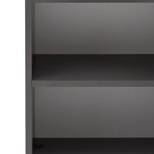 Midischrank >Kopenhagen< in Matt Grau - 40x130x35cm (BxHxT)
