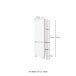 Midischrank >Kopenhagen< in Wotaneiche - 40x130x35cm (BxHxT)