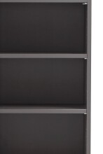 Seitenschrank >Kopenhagen< in Matt Grau - 40x180x35cm (BxHxT)