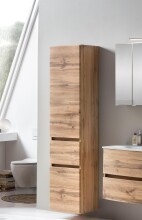 Seitenschrank >Kopenhagen< in Wotaneiche - 40x180x35cm (BxHxT)