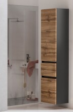 Seitenschrank >Kopenhagen< in Wotaneiche - 40x180x35cm (BxHxT)