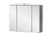 Spiegelschrank >Kopenhagen< in Grafitgrau - 80x64x20cm (BxHxT)