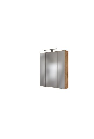 Spiegelschrank >Kopenhagen< in Wotaneiche - 80x64x20cm (BxHxT)