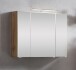 Spiegelschrank >Kopenhagen< in Wotaneiche - 80x64x20cm (BxHxT)