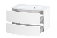 Waschtisch-Set >Kopenhagen< in Matt Weiß - 80x53x49cm (BxHxT)
