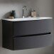 Waschtisch-Set >Kopenhagen< in Matt Grau - 80x53x49cm (BxHxT)