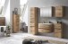 Waschtisch-Set >Kopenhagen< in Wotaneiche - 80x53x49cm (BxHxT)