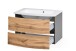 Waschtisch-Set >Kopenhagen< in Wotaneiche - 80x53x49cm (BxHxT)