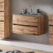 Waschtisch-Set >Kopenhagen< in Wotaneiche - 80x53x49cm (BxHxT)