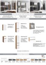 Waschtisch-Set >Kopenhagen< in Wotaneiche - 80x53x49cm (BxHxT)