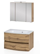 Badezimmer-Set >Kopenhagen< in Wotaneiche -...
