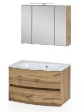 Badezimmer-Set >Kopenhagen< in Wotaneiche -...