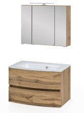 Badezimmer-Set >Kopenhagen< in Wotaneiche -...