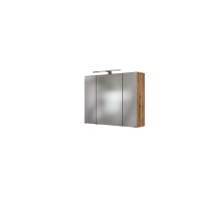 Badezimmer-Set >Kopenhagen< in Matt Grau - 80x200x49cm (BxHxT)