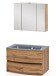 Badezimmer-Set >Kopenhagen< in Wotaneiche - 80x200x49cm (BxHxT)