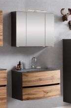 Badezimmer-Set >Kopenhagen< in Wotaneiche - 80x200x49cm (BxHxT)