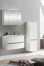 Badezimmer-Set >Kopenhagen< in Matt Weiß - 80x200x49cm (BxHxT)