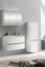 Badezimmer-Set >Kopenhagen< in Matt Weiß - 80x200x49cm (BxHxT)